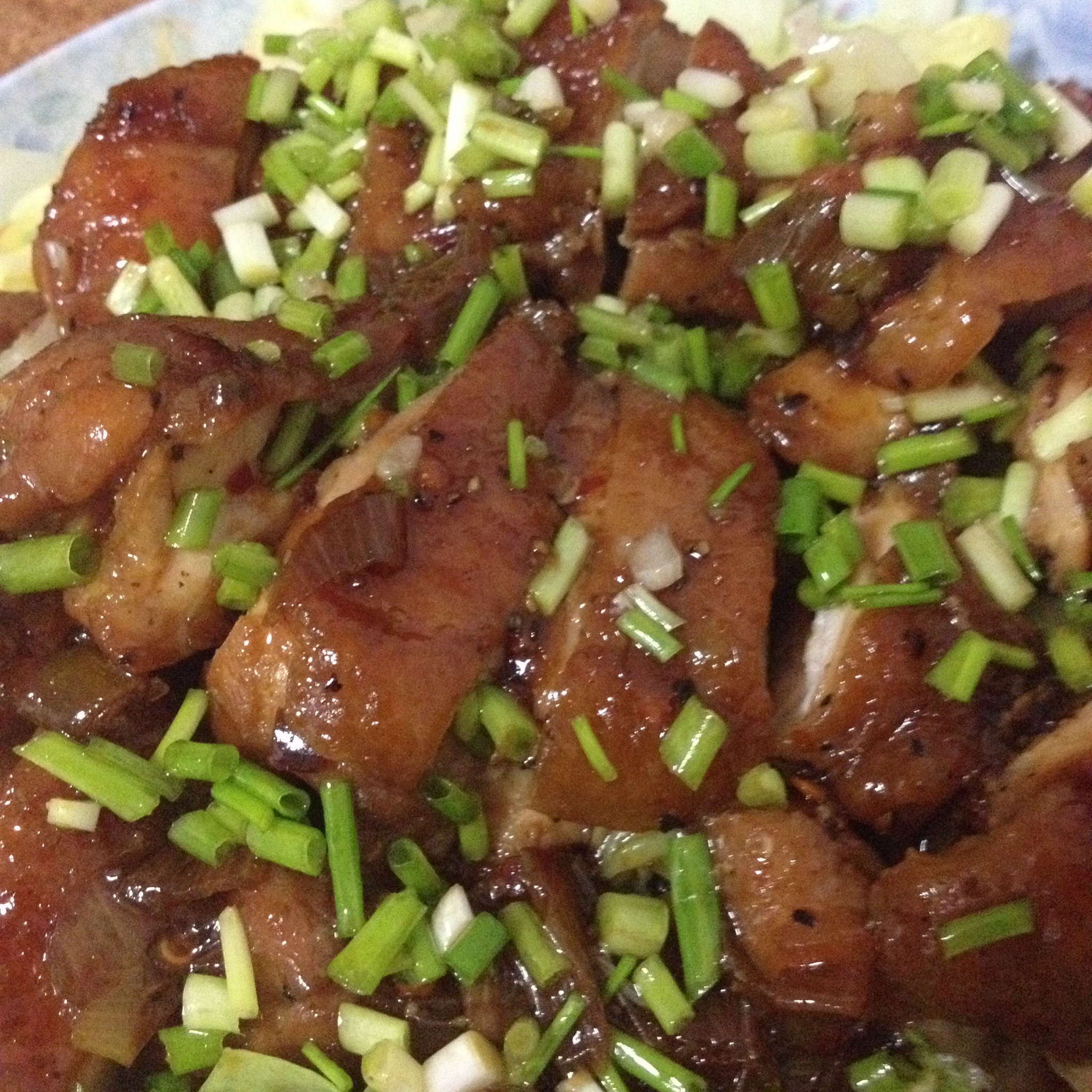 浓香照烧黑椒鸡腿