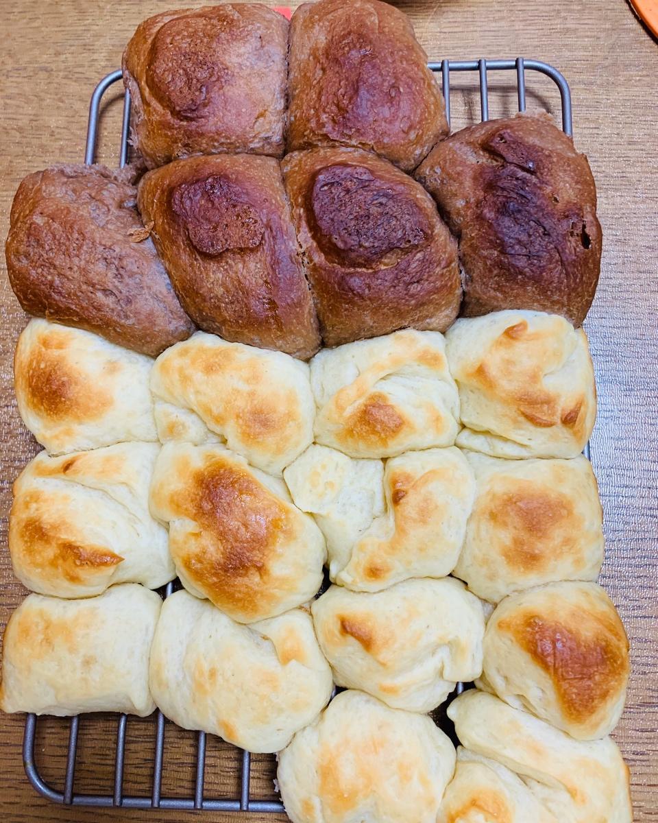 新手一发：奶香小面包