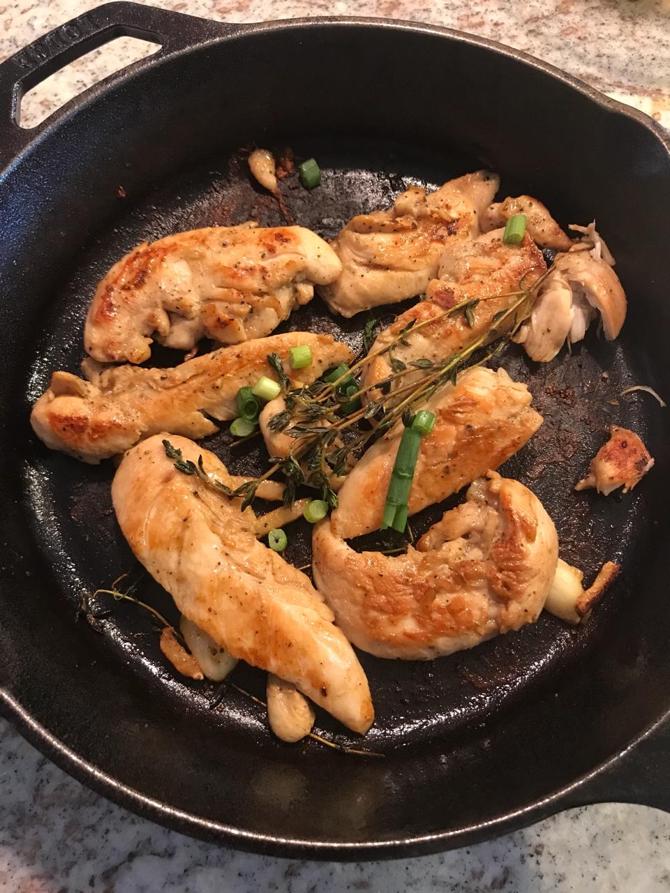 酷炫屌炸天好吃的煎鸡胸肉（香蒜蜂蜜煎鸡胸肉）