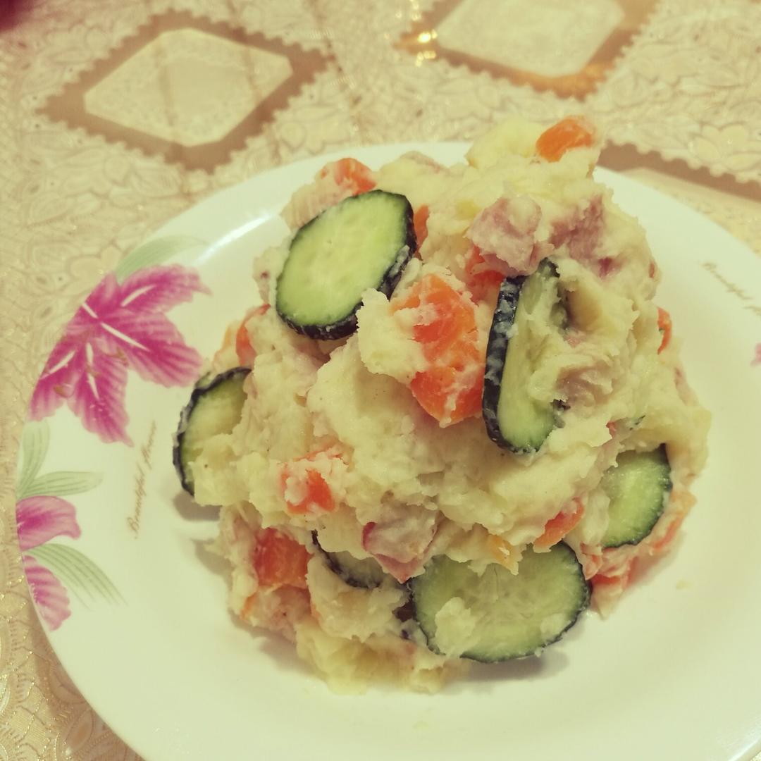 深夜食堂土豆泥色拉
