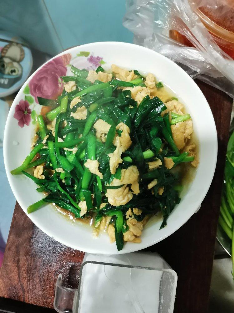 韭菜炒鸡蛋