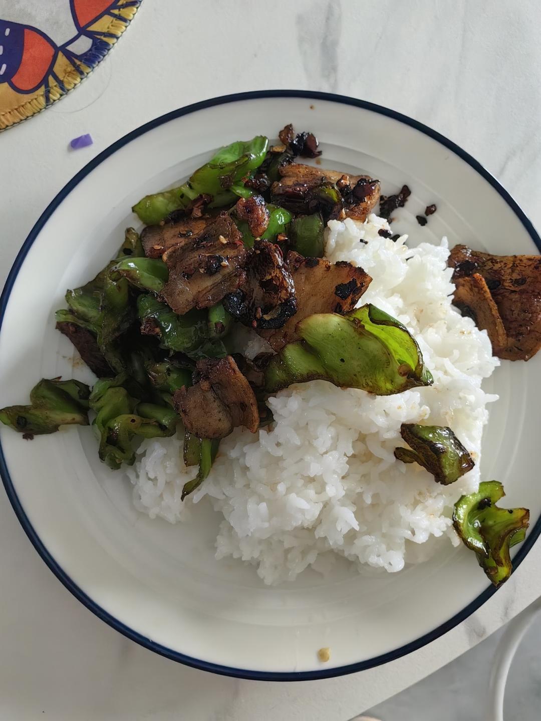 青椒🫑炒五花肉