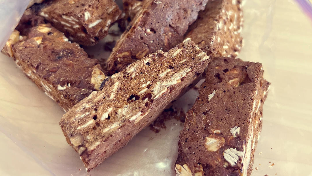 【健康零食】燕麦坚果意式脆饼