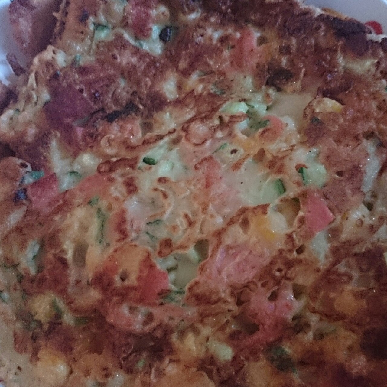火腿鸡蛋饼