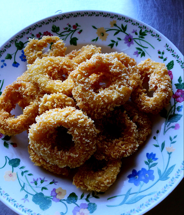 酥炸鱿鱼圈——好吃到停不了口