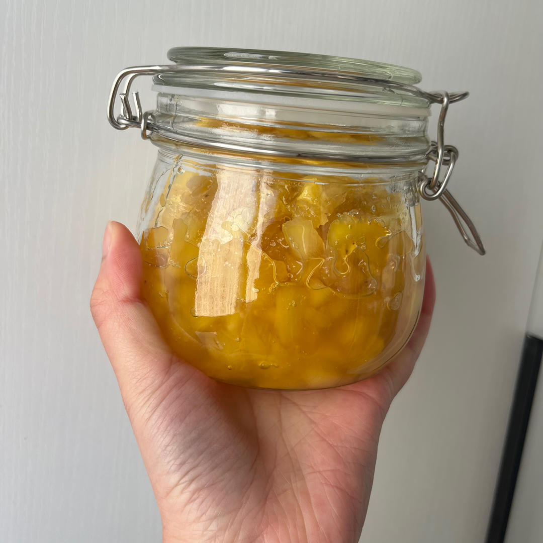 菠萝果酱～简单到让我不敢相信