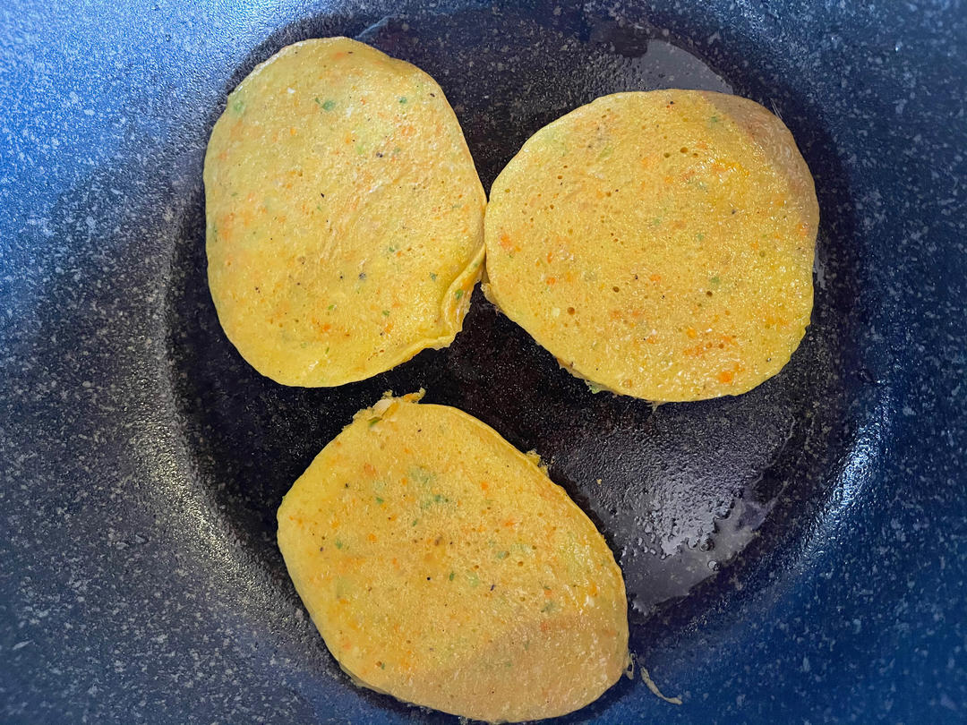 胡萝卜葱花土豆饼