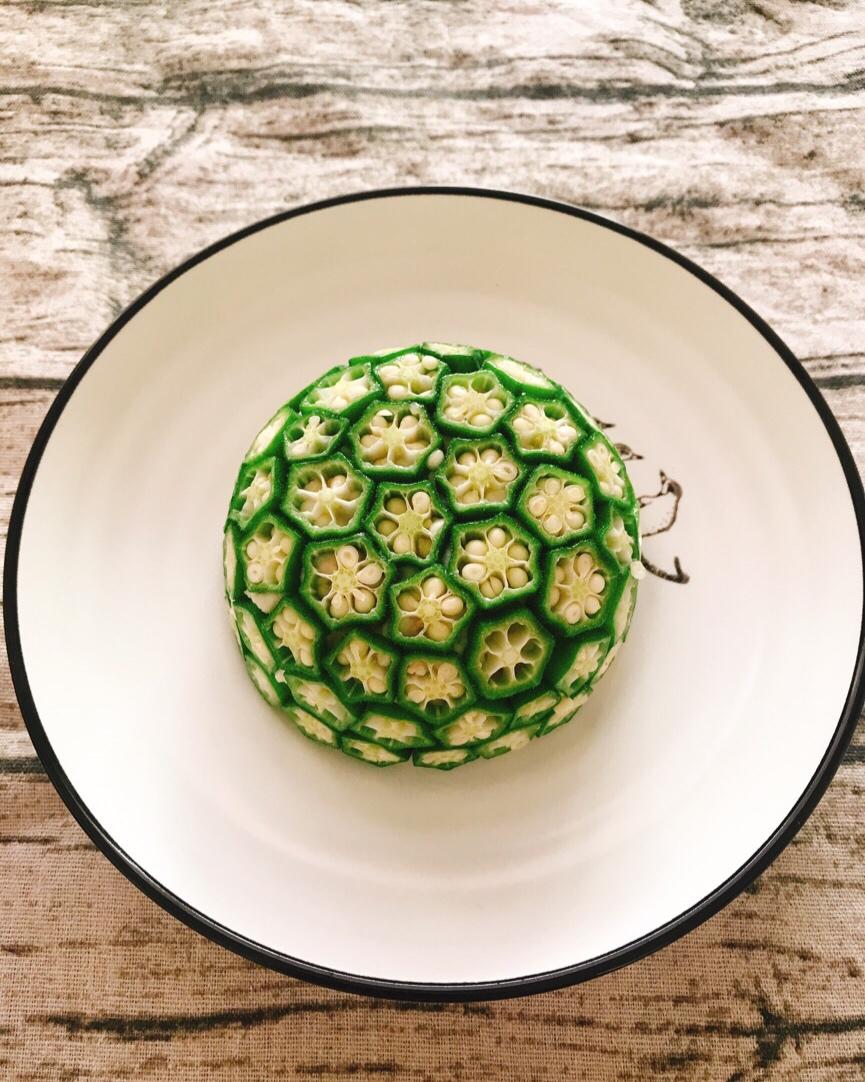 美的秋葵土豆泥