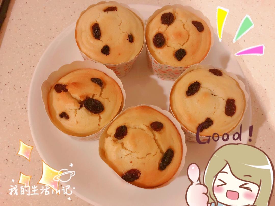 0失败的葡萄干麦芬