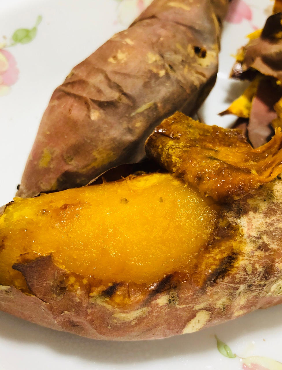 空气炸锅版烤红薯特好吃