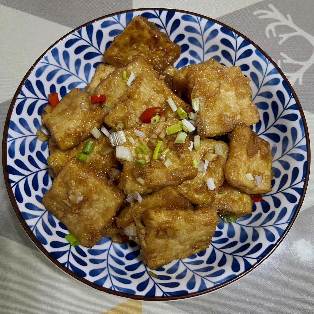 爆汁香煎豆腐