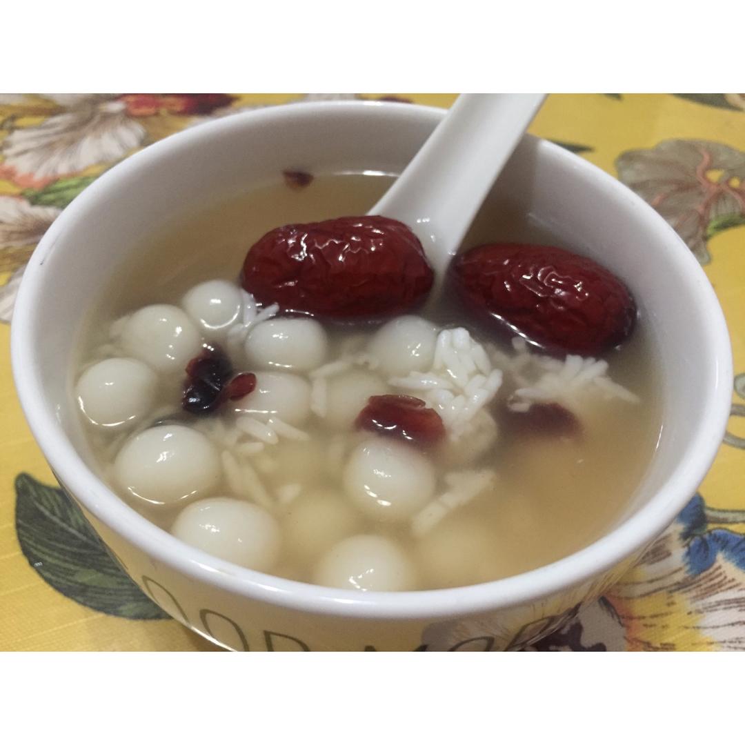 桂花米酒小汤圆