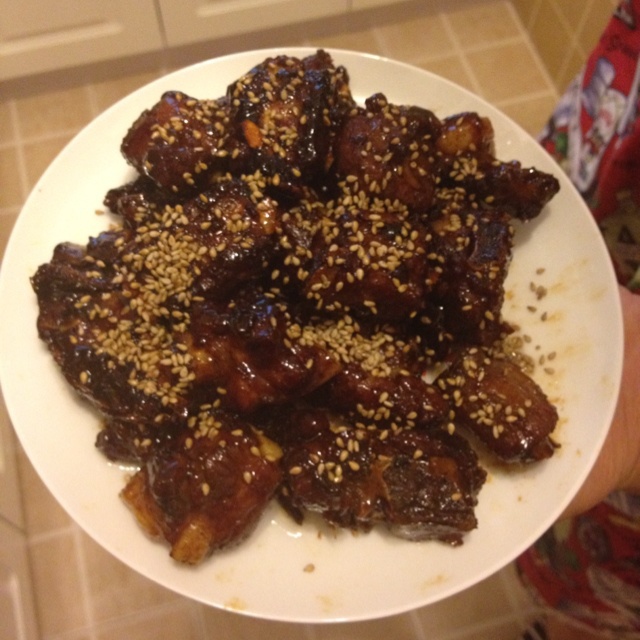 懒人版糖醋排骨