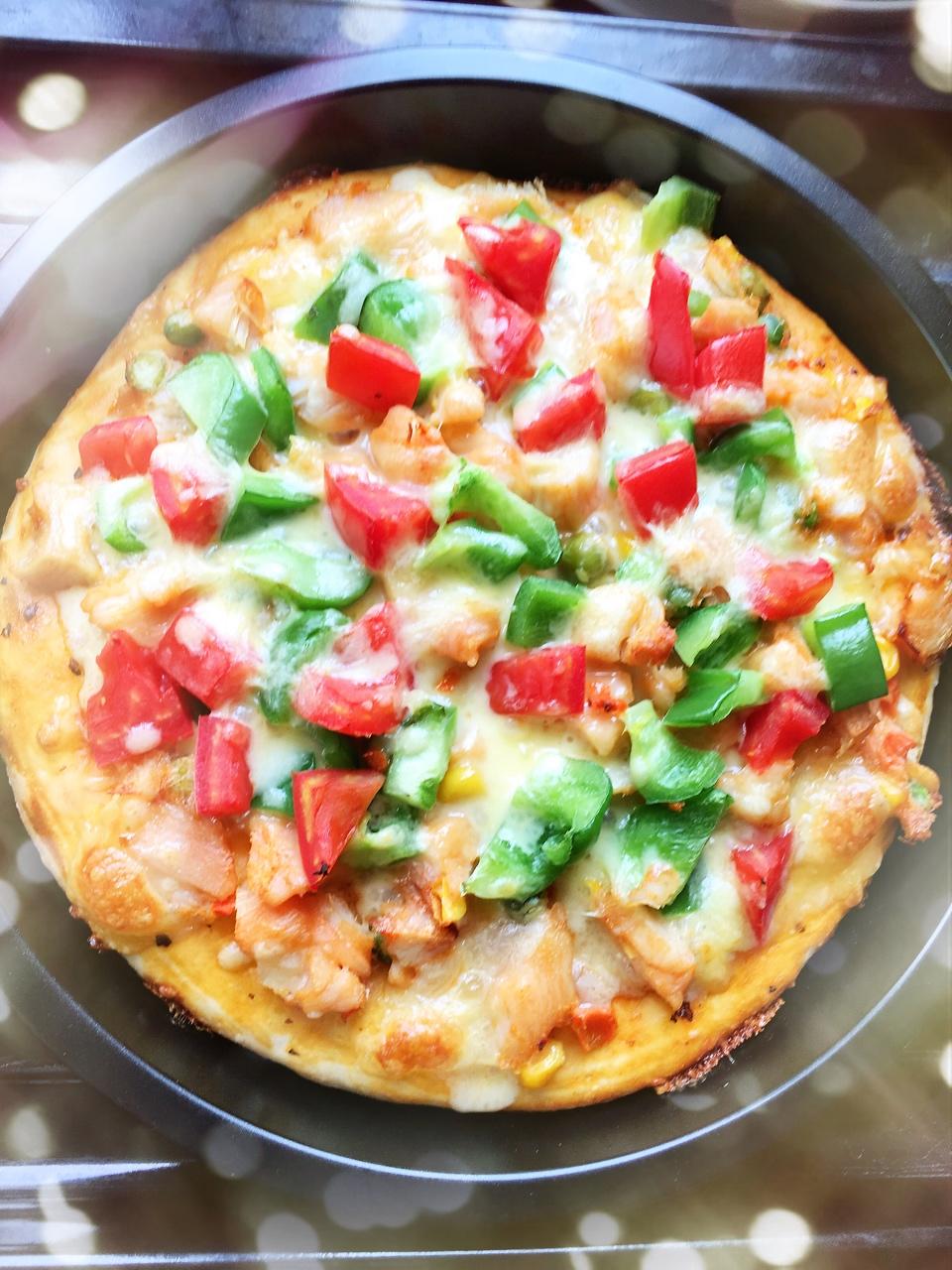 8寸纯手工什锦披萨