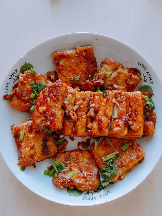 无敌好吃的香煎豆腐