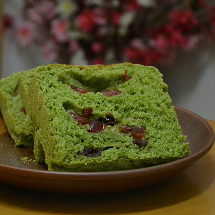 抹茶蔓越莓吐司