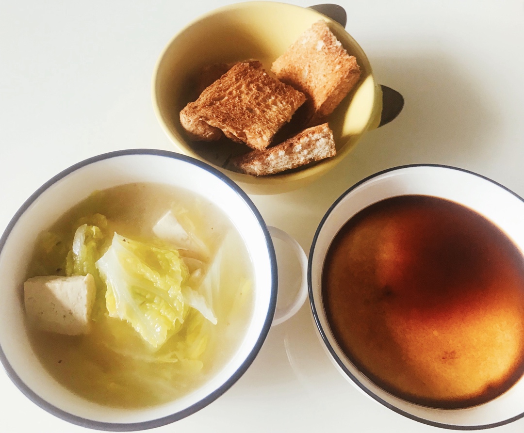 白菜豆腐汤☜超简单