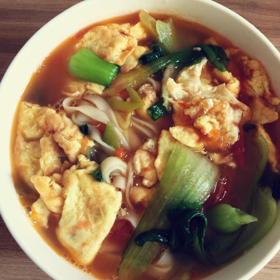 西红柿鸡蛋面
