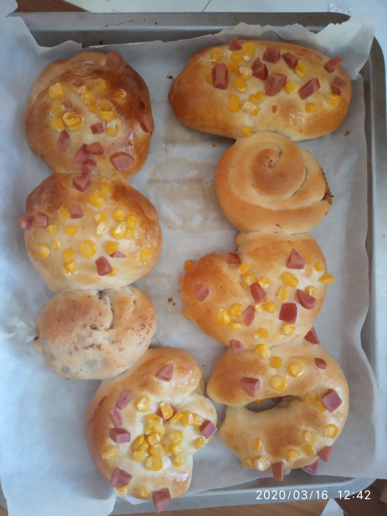 🥓培根玉米粒面包