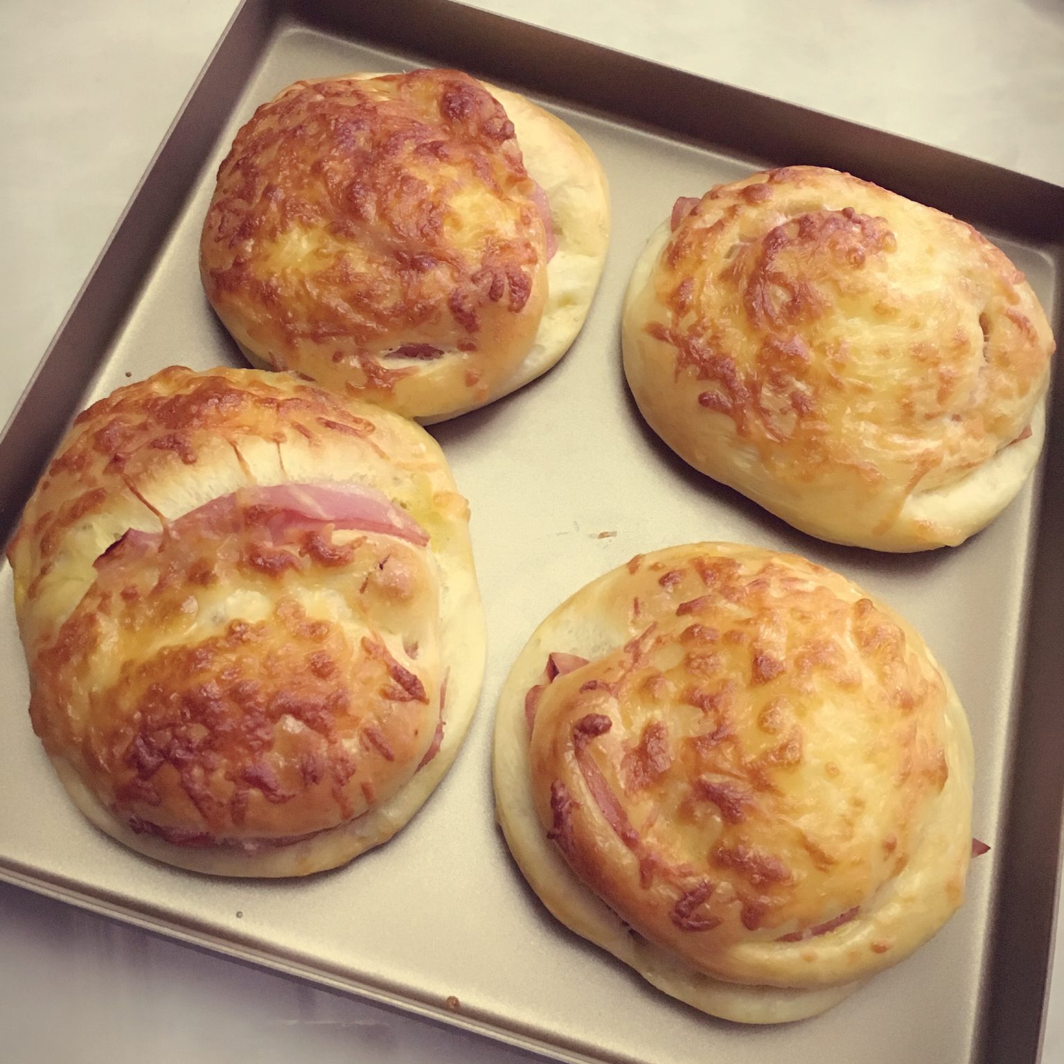 【曼食慢语】火腿芝士面包