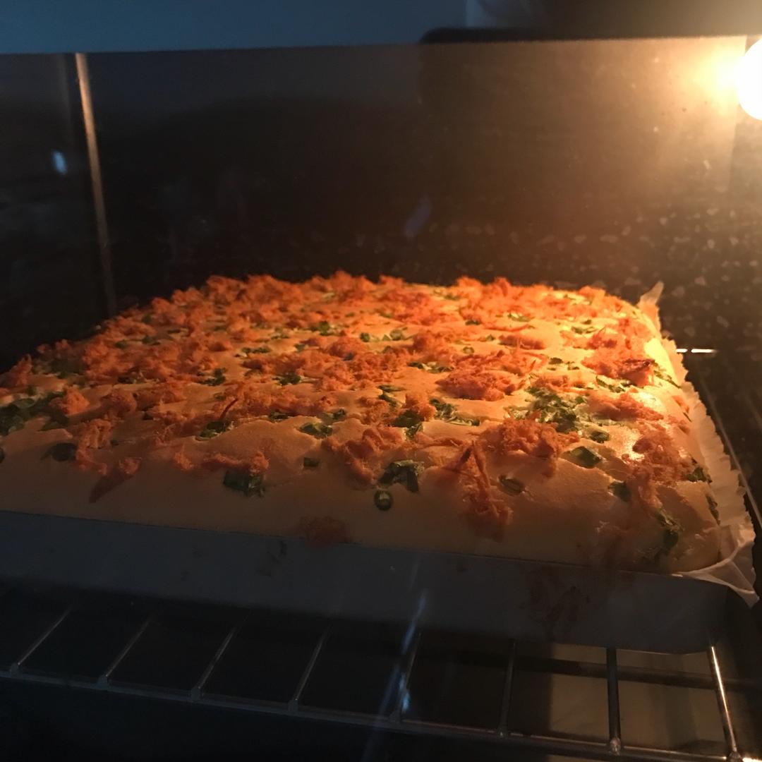 香葱肉松蛋糕