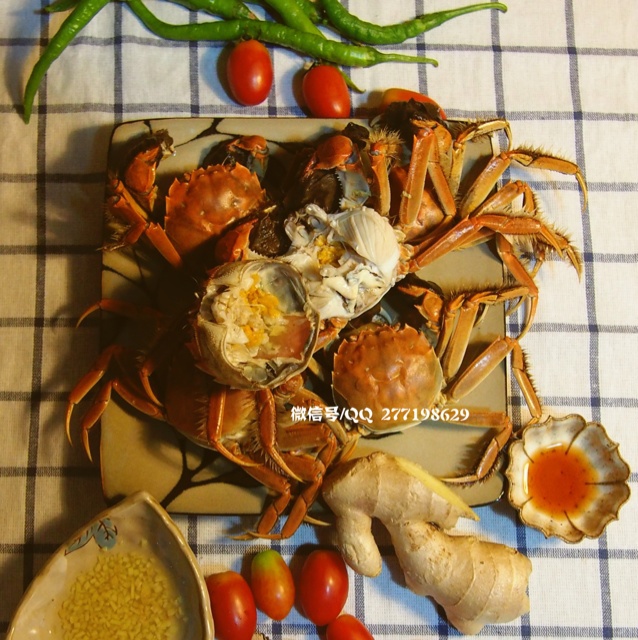 清蒸盘锦河蟹
