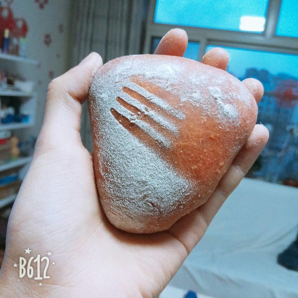 抹茶豆沙奶酪软欧包