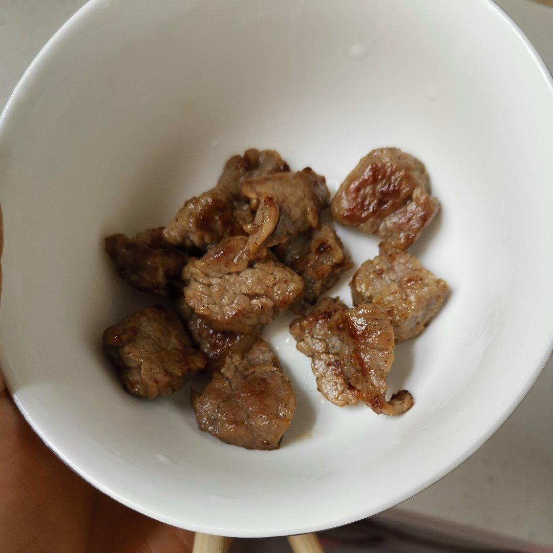 香煎牛肉粒