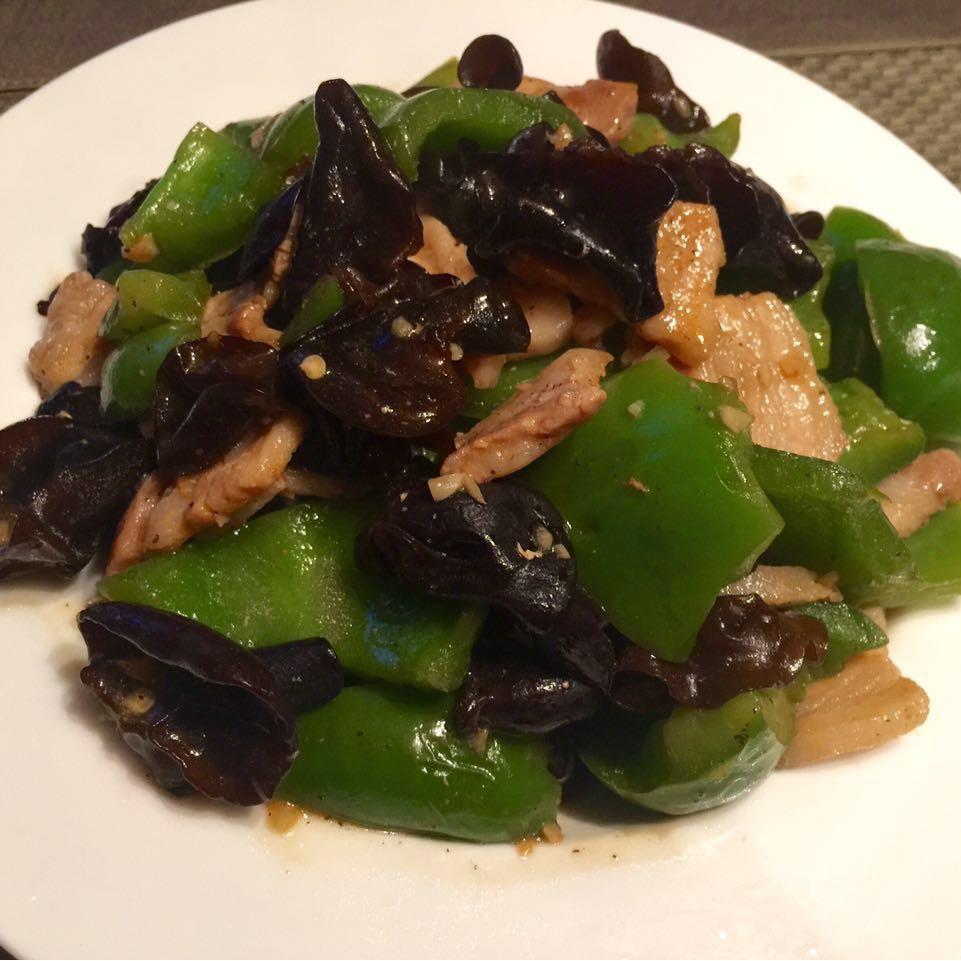 青椒炒肉片
