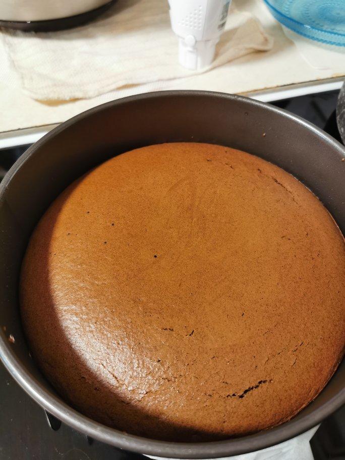 6寸巧克力戚风蛋糕