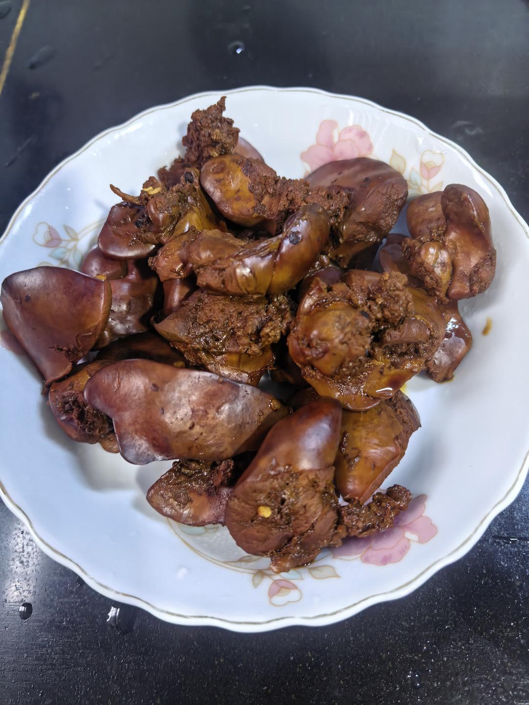 好吃不腻的五香鸡肝