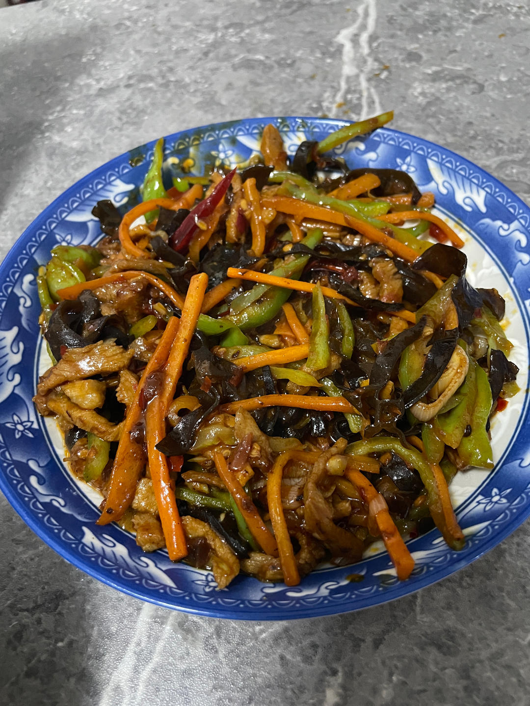 超级下饭鱼香肉丝（不辣版）