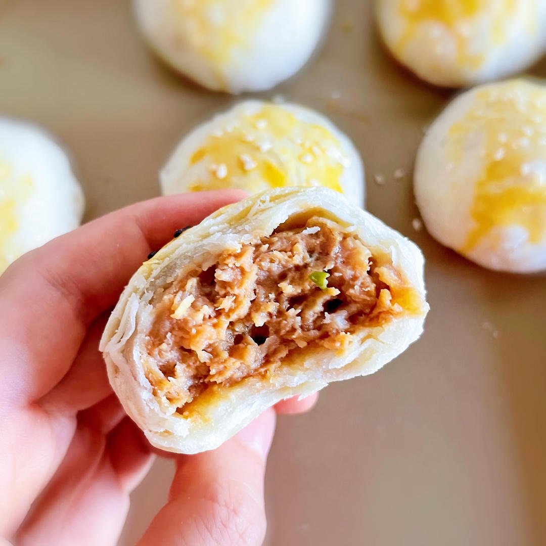 压箱底鲜肉月饼配方（烫面水合大包酥）