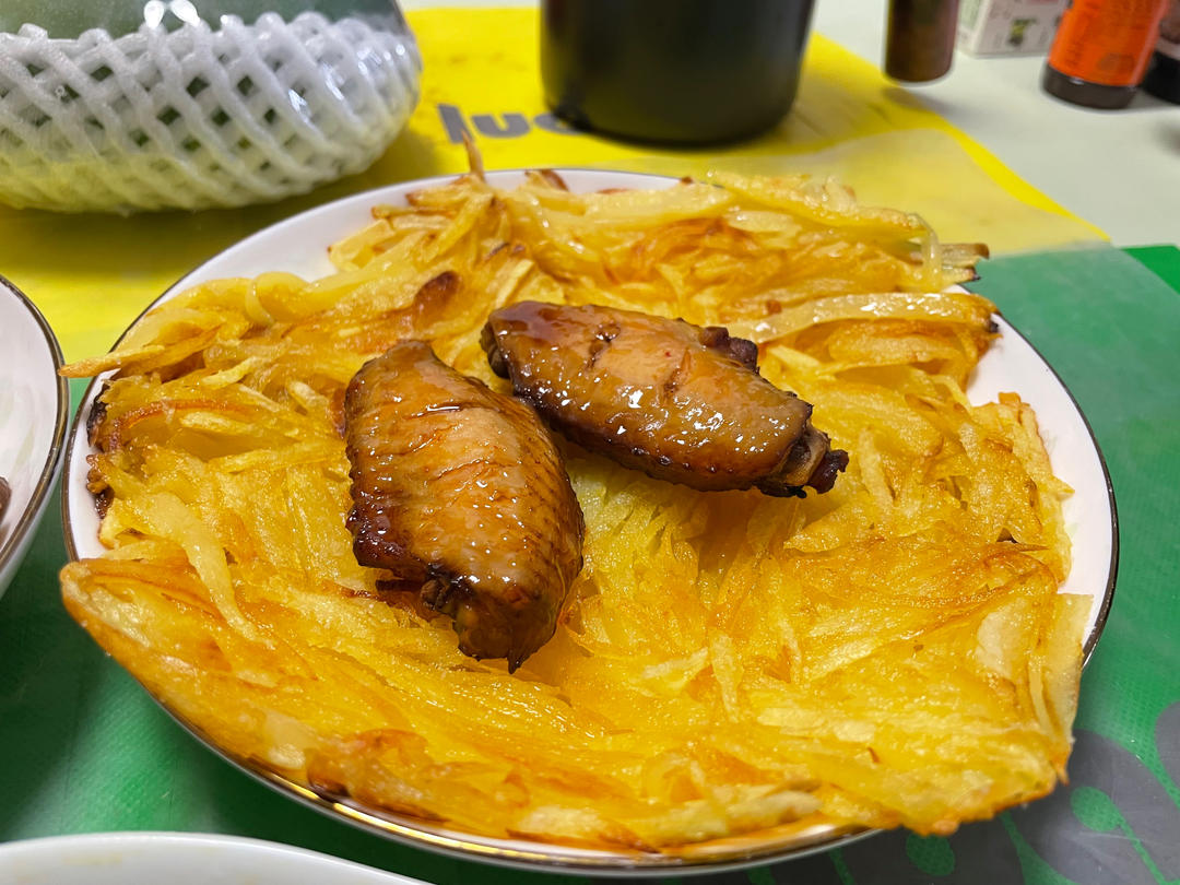 干煸土豆丝饼