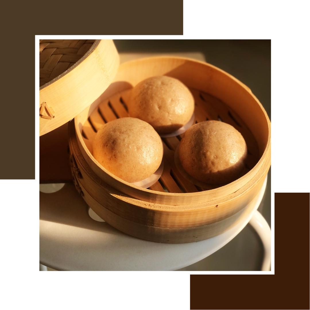 天然酵母 全麦馒头