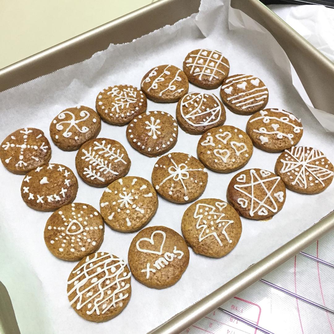 【圣诞】法式姜饼人饼干~姜糖饼干