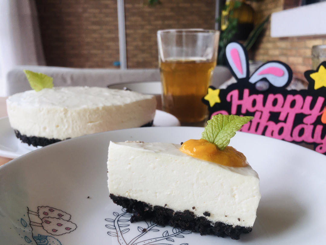 酸奶冻芝士蛋糕【曼食慢语】