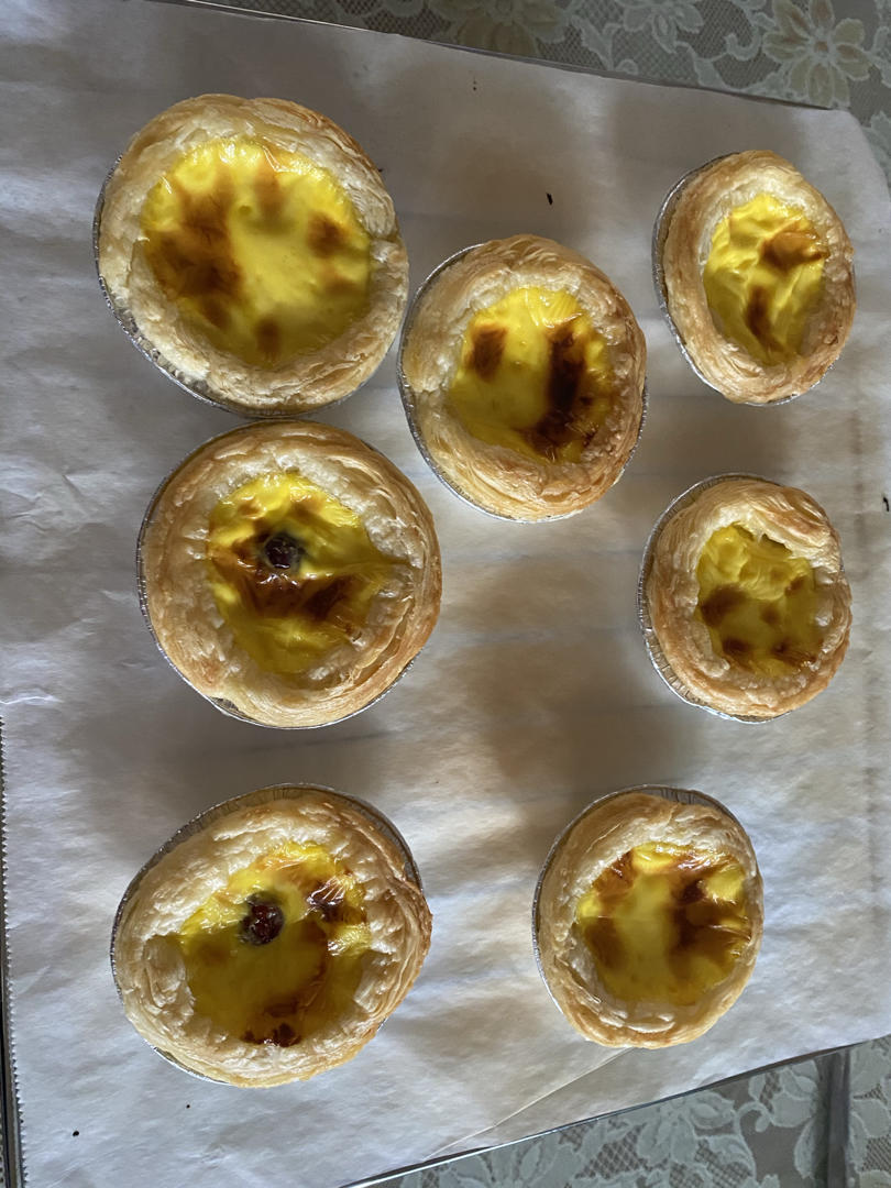 香嫩滑的葡式蛋挞（自制挞液）