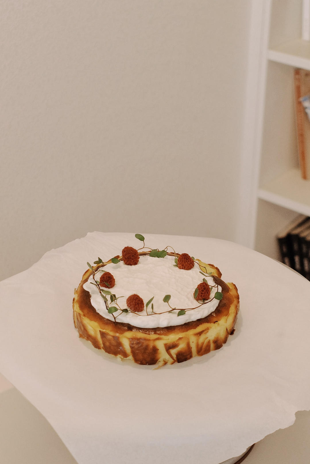 巴斯克式烤芝士蛋糕[超简单][搬运]