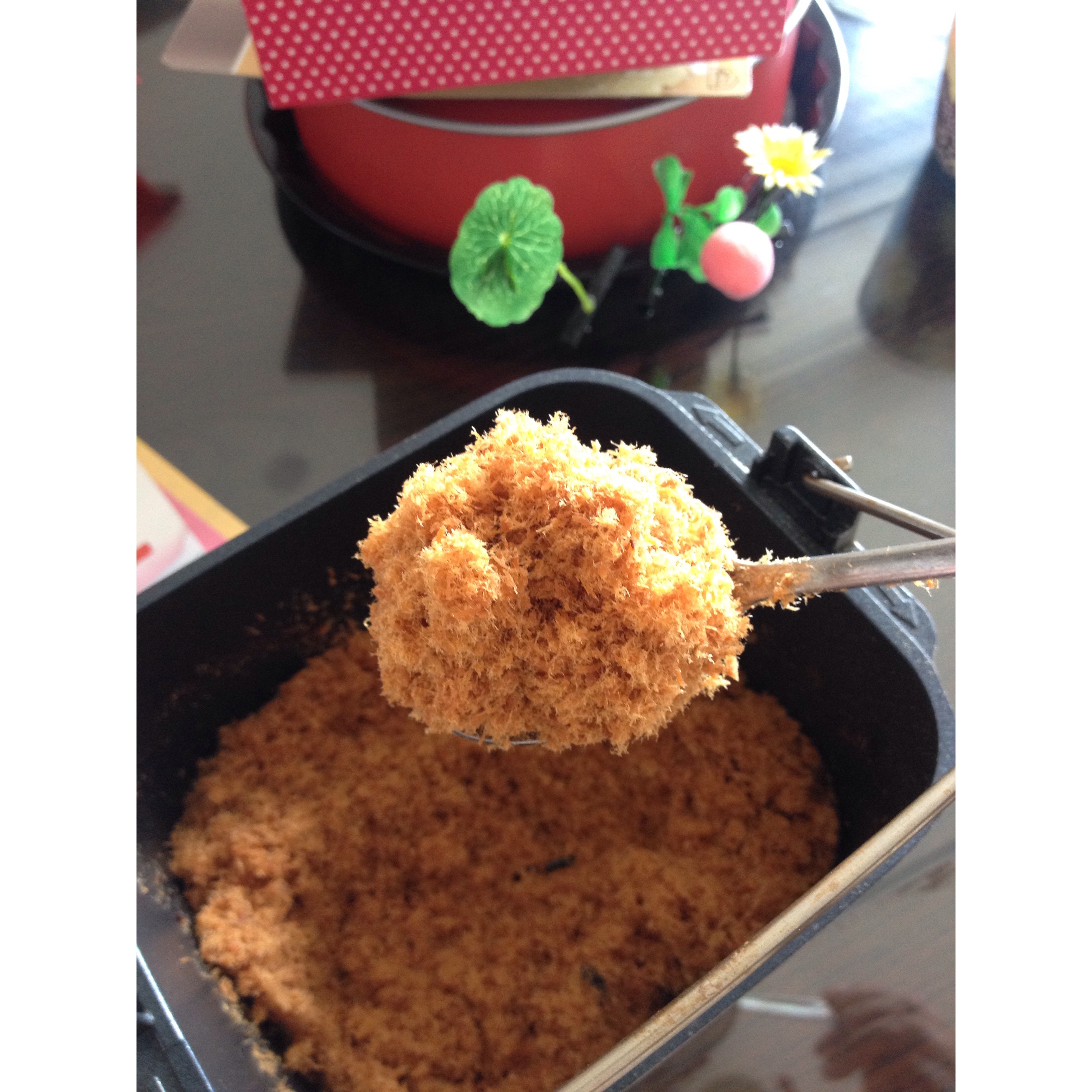 面包机自制肉松