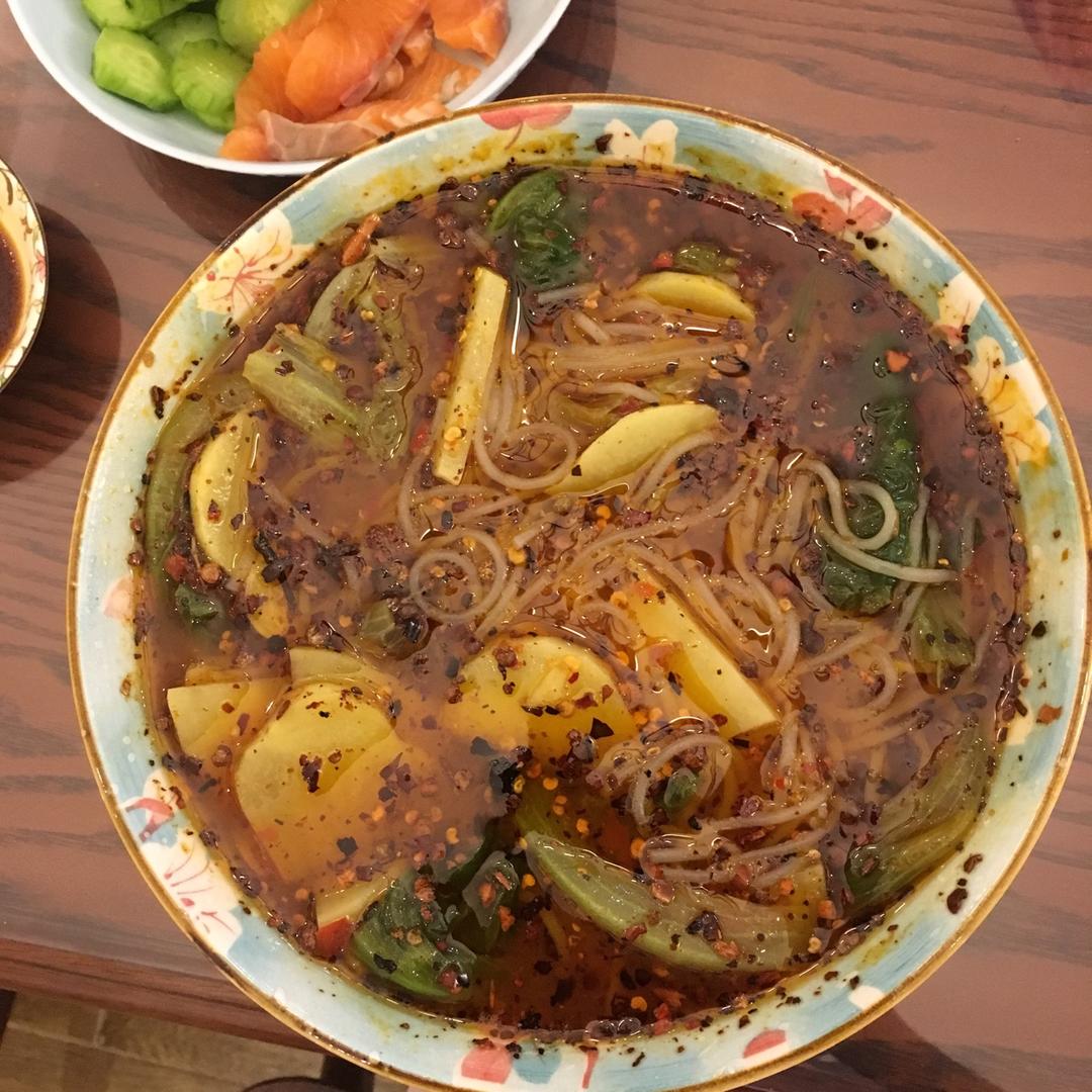 土豆粉丝煲