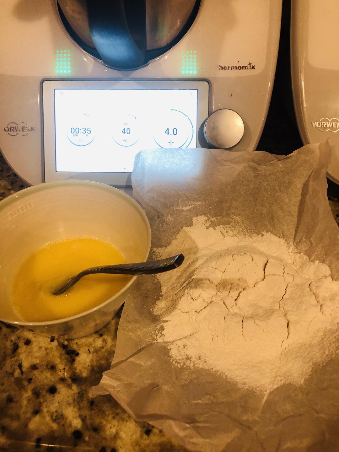 纯奶手撕吐司的做法 步骤1