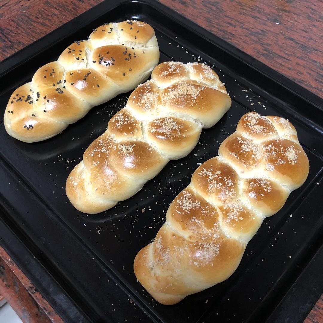 酸奶辫子面包（一次发酵）