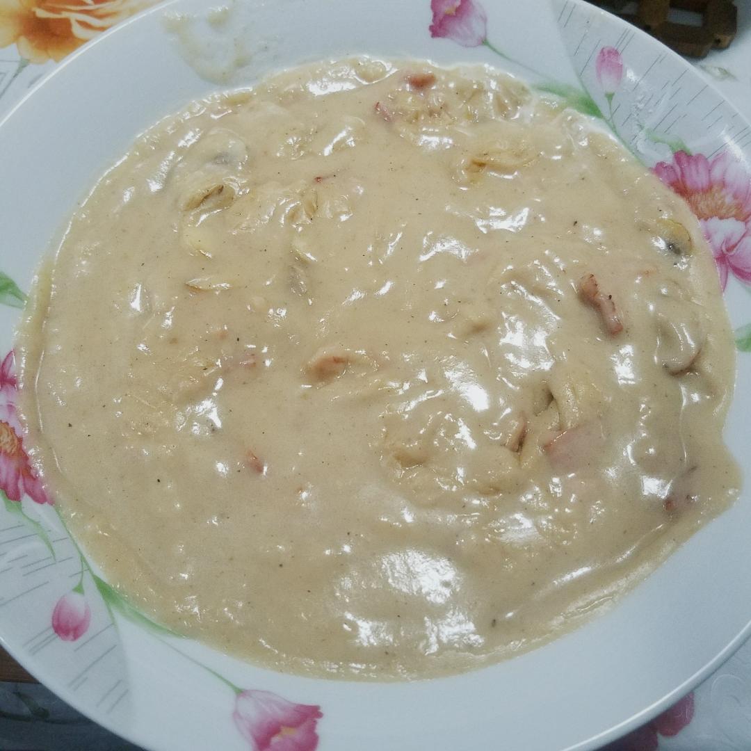 奶油蘑菇汤（完美比例版）