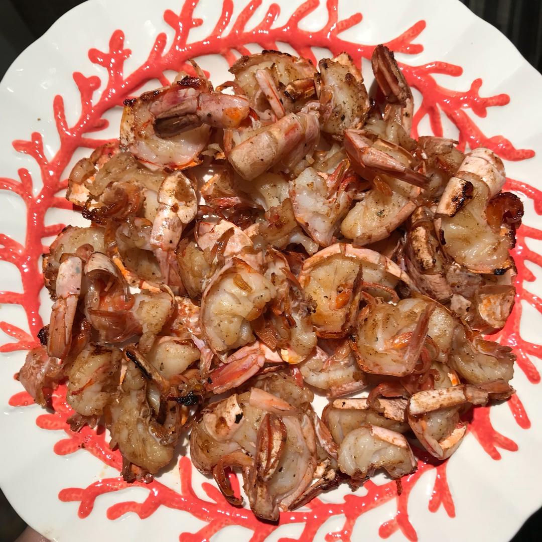 香煎阿根廷红虾