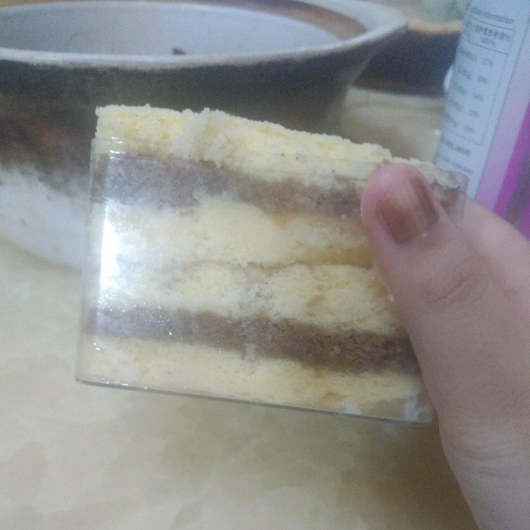 15厘米方形戚风蛋糕(方形慕斯蛋糕胚)