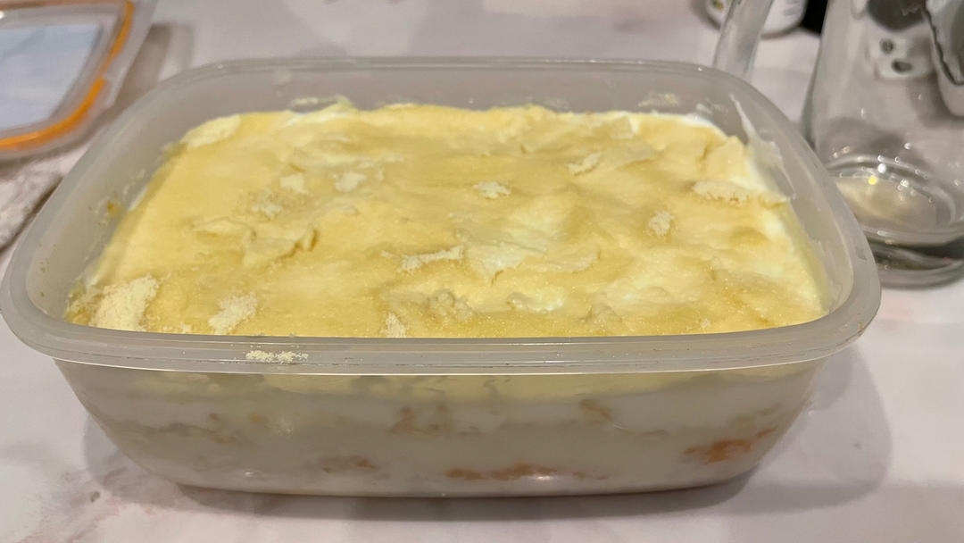 懒人版豆乳盒子（不用奶油不用戚风蛋糕）