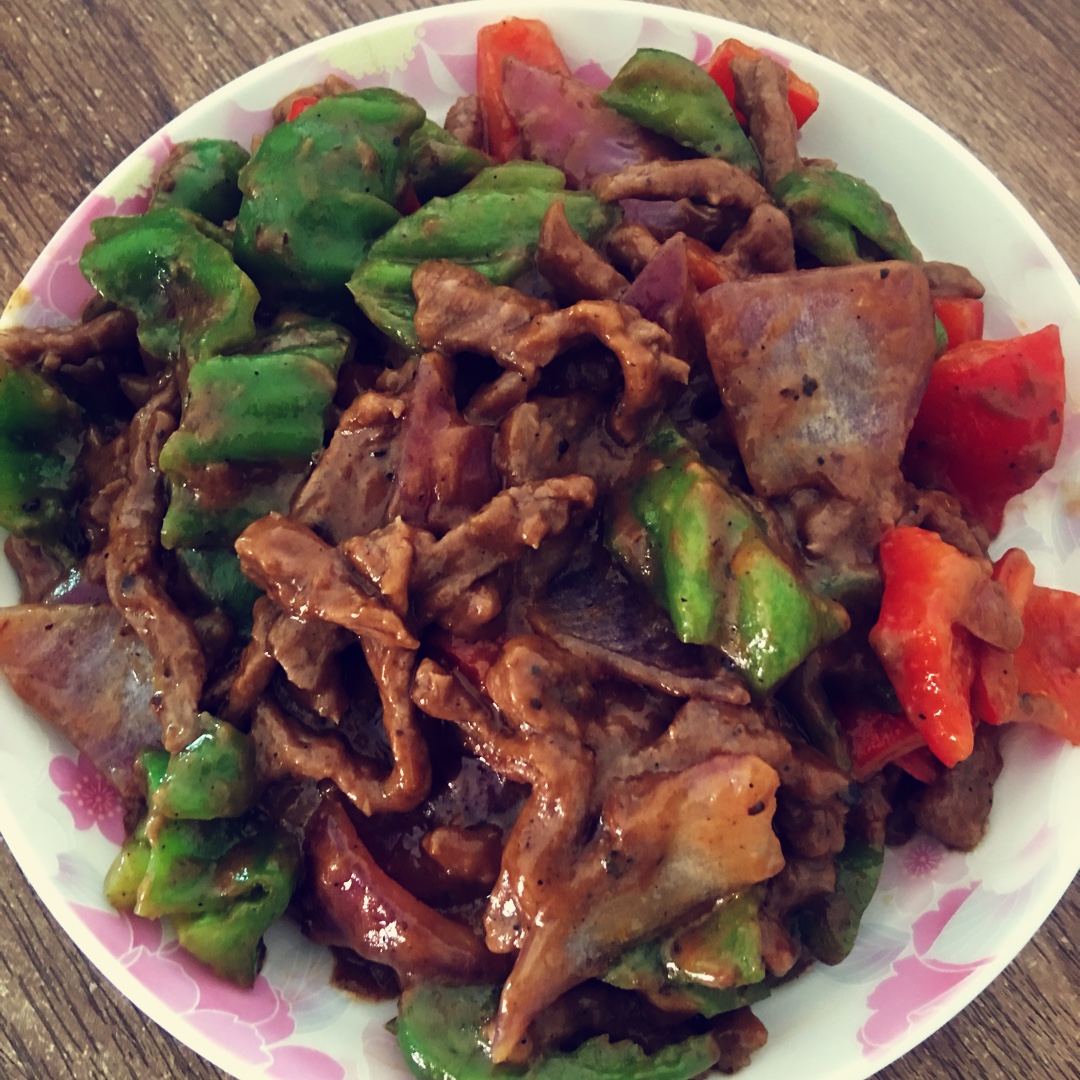 黑椒牛柳