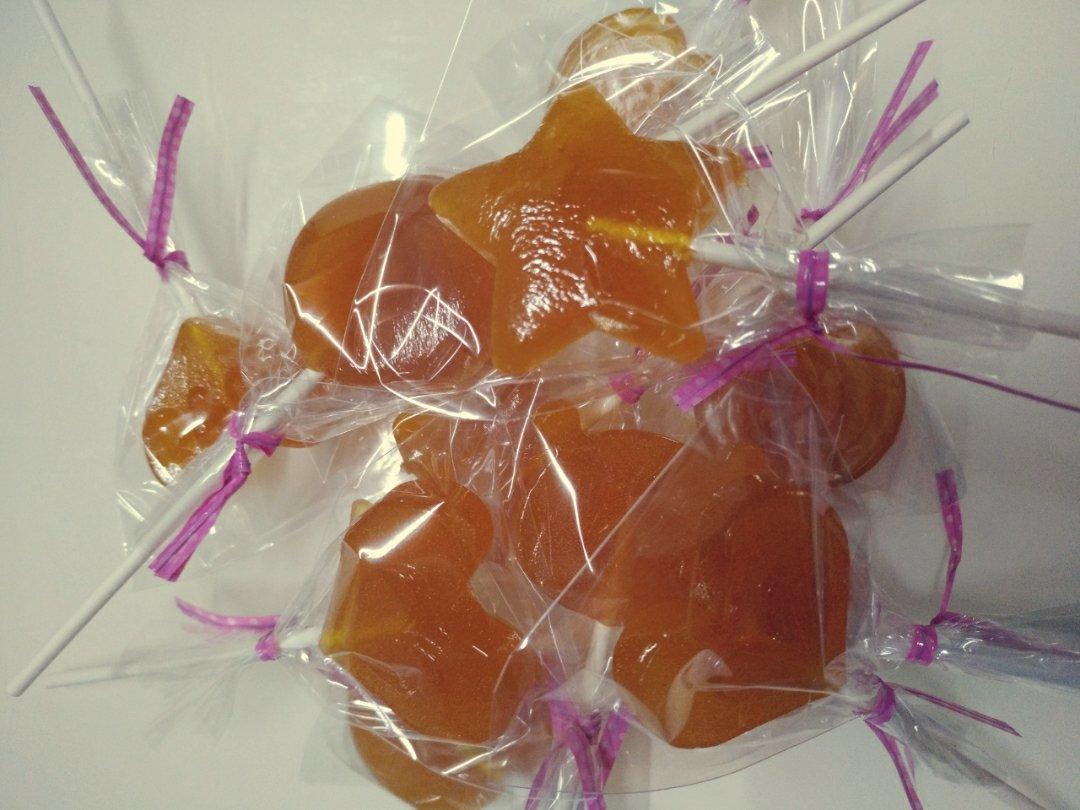 橙汁棒棒糖简单好做零失败