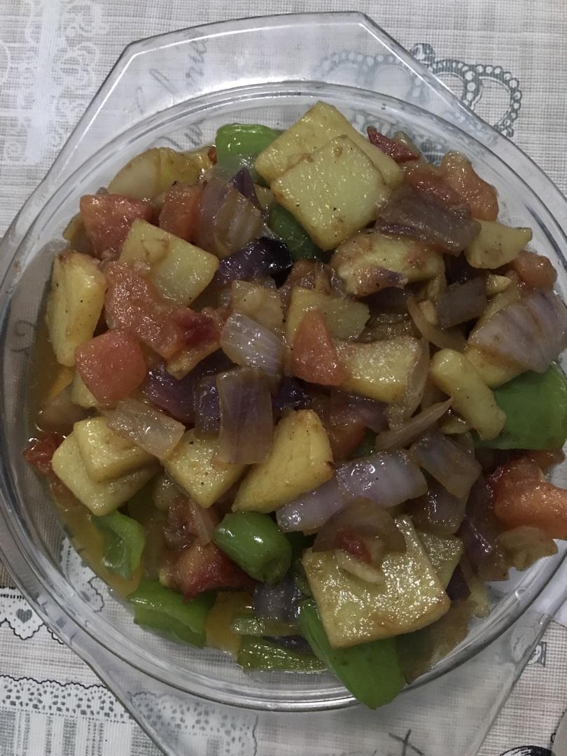 土豆洋葱西红柿【超下饭】